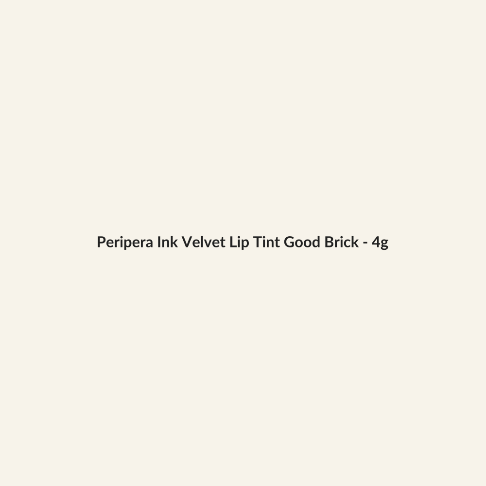 Peripera Ink Velvet Lip Tint Good Brick - 4g - Lymo Maroc
