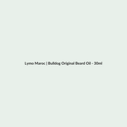 Bulldog Original Beard Oil - 30ml routine - Lymo Maroc