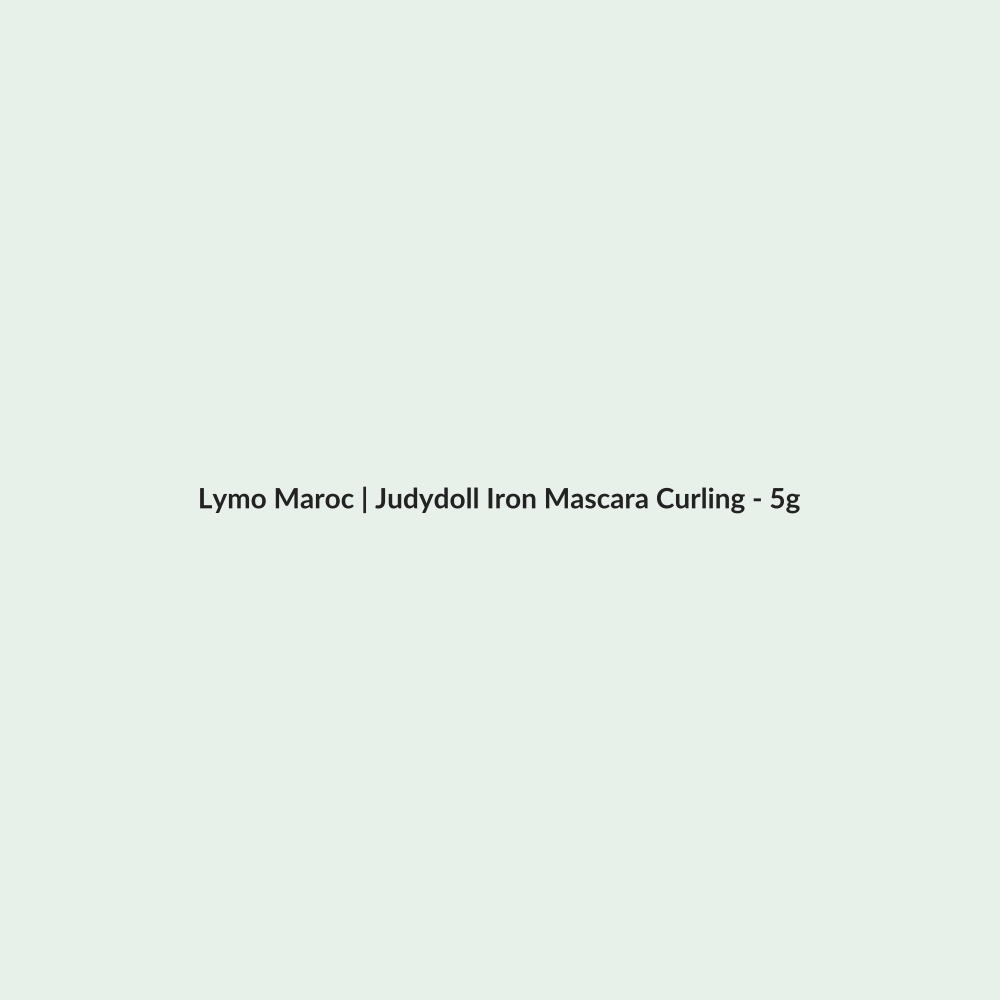 Judydoll Iron Mascara Curling - 5g routine - Lymo Maroc