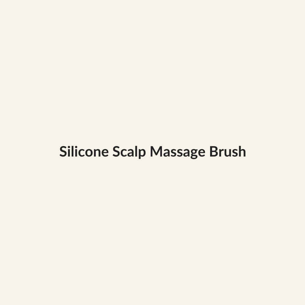 Silicone Scalp Massage Brush - Lymo Maroc