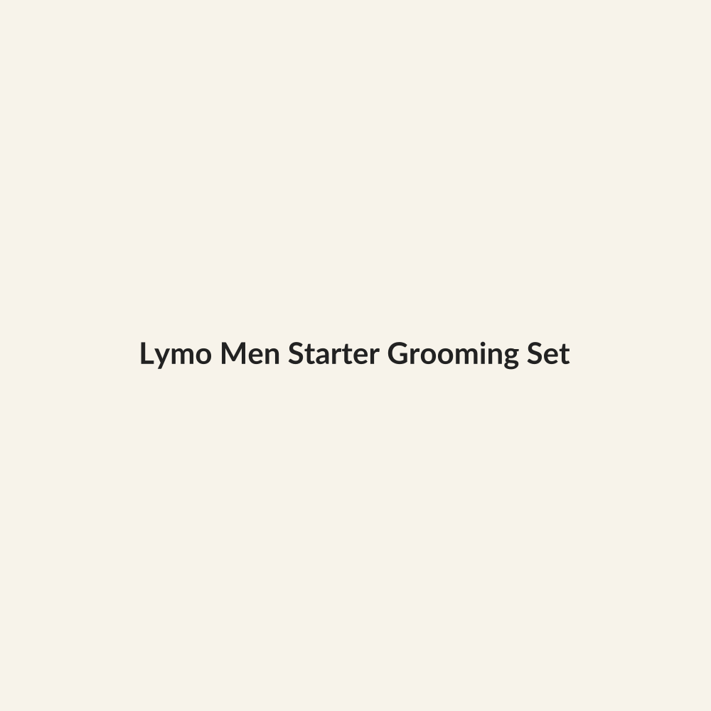 Lymo Men Starter Grooming Set - Lymo Maroc