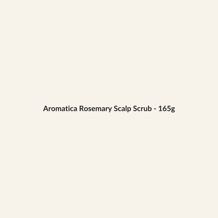 Aromatica Rosemary Scalp Scrub - 165g - Lymo Maroc - Lymo Maroc