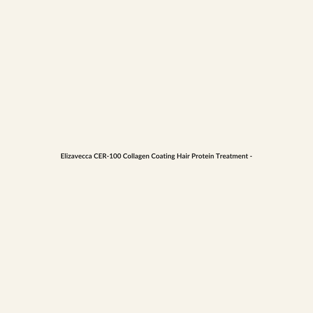 Elizavecca CER-100 Collagen Coating Hair Protein Treatment - 100ml - Lymo Maroc