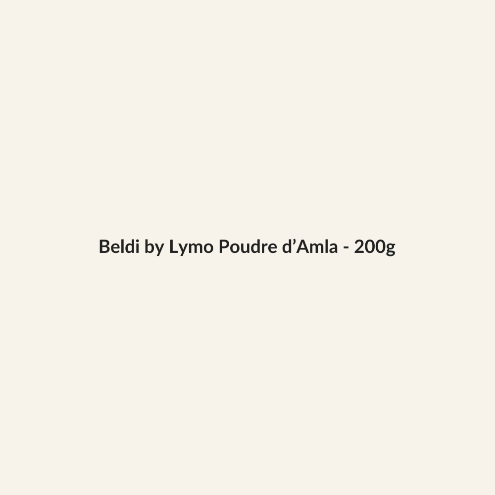 Beldi by Lymo Poudre d’Amla - 200g - Lymo Maroc