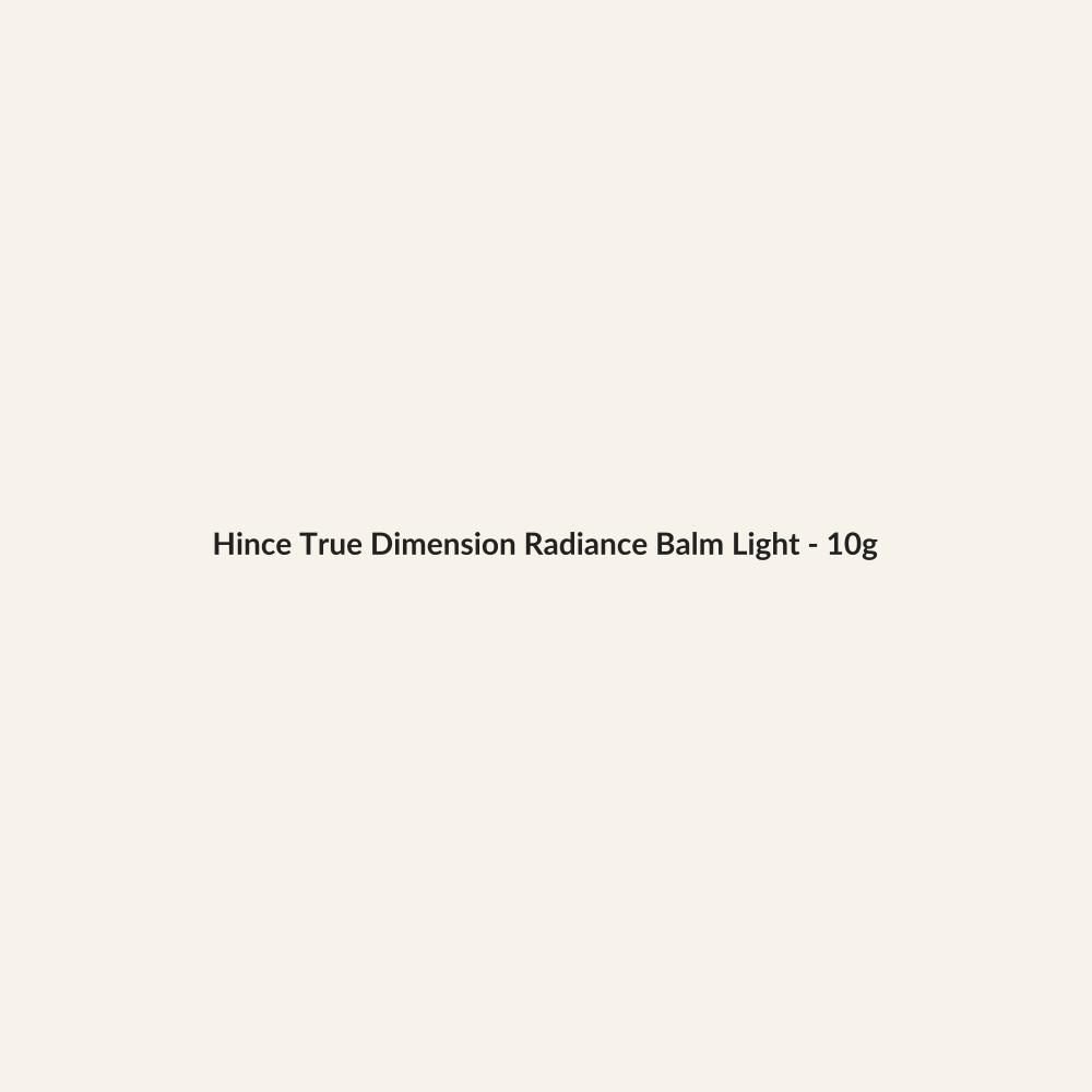 Hince True Dimension Radiance Balm Light - 10g - Lymo Maroc