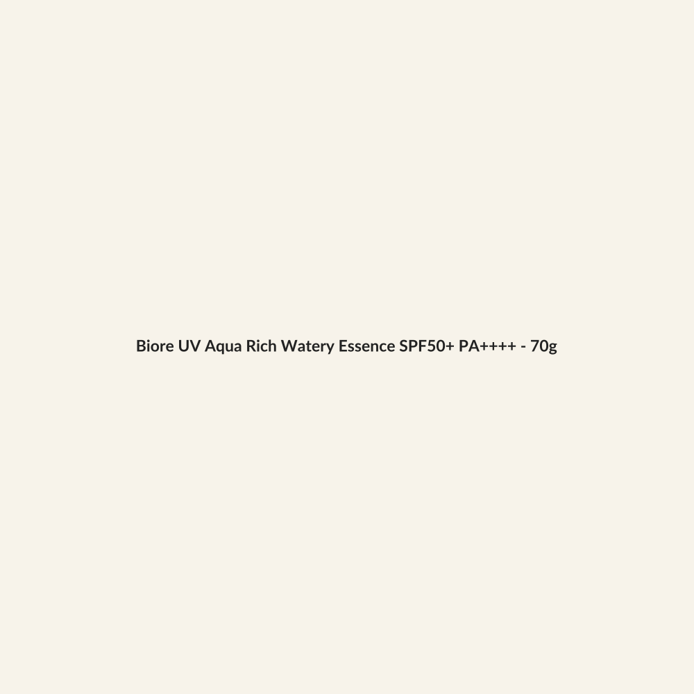 Biore UV Aqua Rich Watery Essence SPF50+ PA++++ - 70g - Lymo Maroc