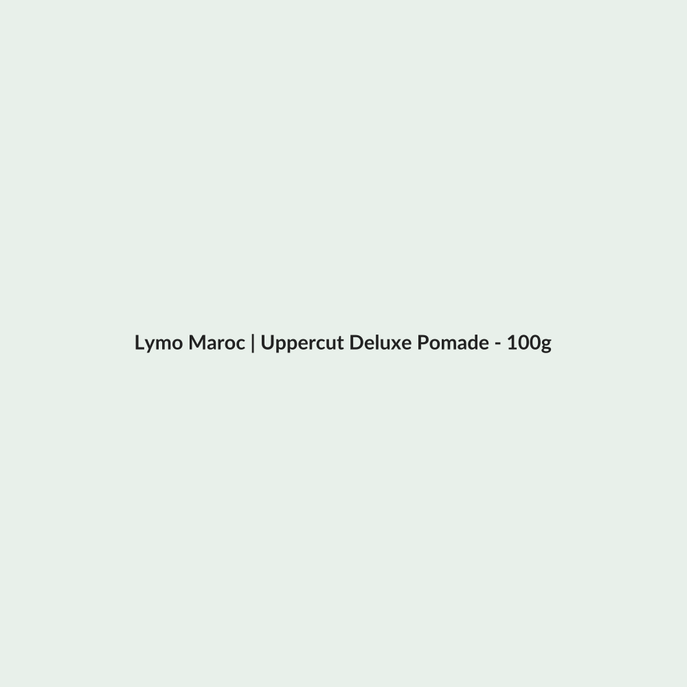Uppercut Deluxe Pomade - 100g routine - Lymo Maroc