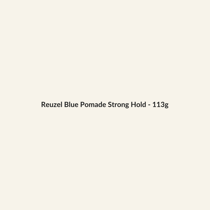Reuzel Blue Pomade Strong Hold - 113g - Lymo Maroc - Lymo Maroc