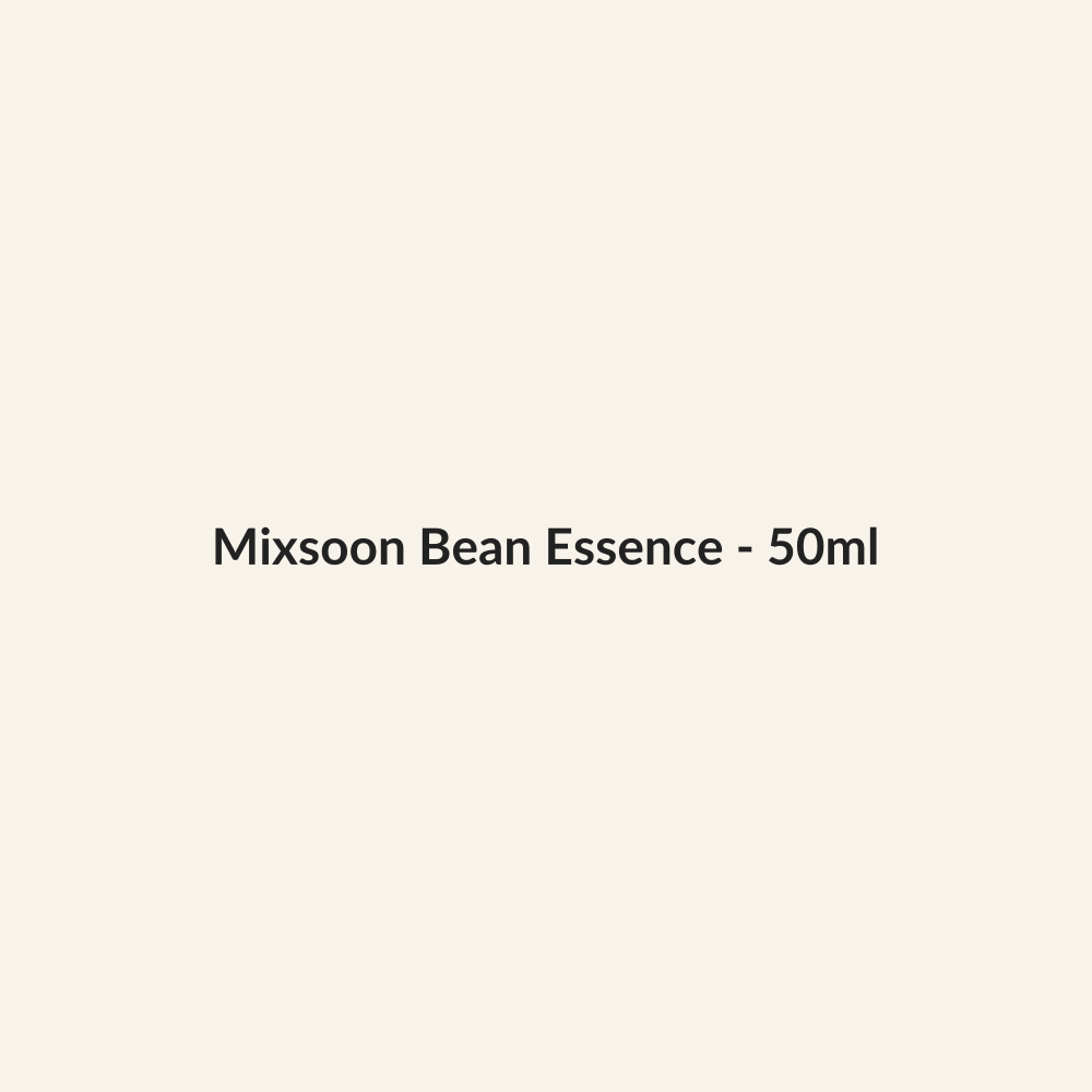 Mixsoon Bean Essence - 50ml - Lymo Maroc