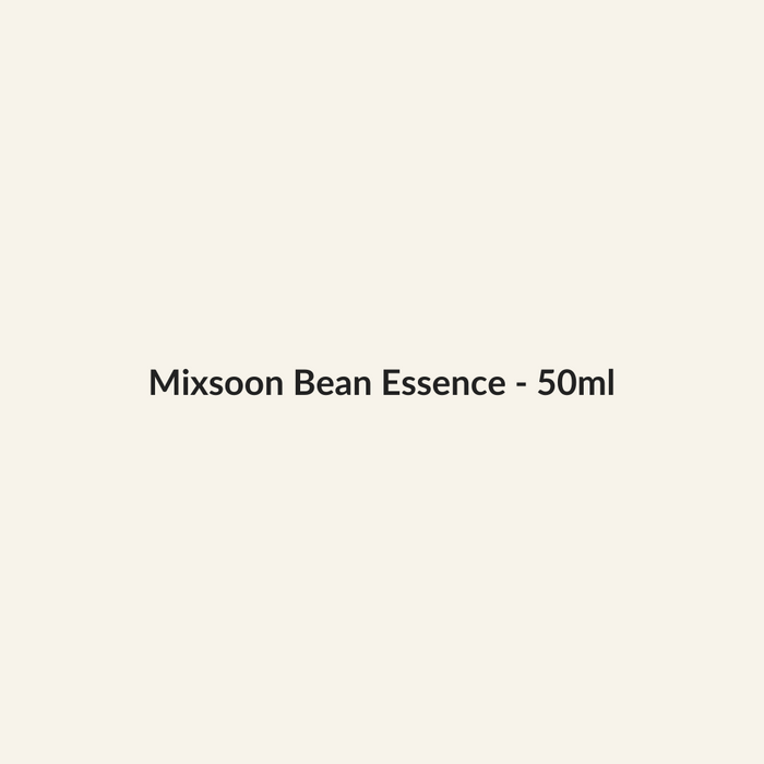 Mixsoon Bean Essence - 50ml - Lymo Maroc - Lymo Maroc