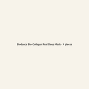 Biodance Bio-Collagen Real Deep Mask - 4 pieces - Lymo Maroc