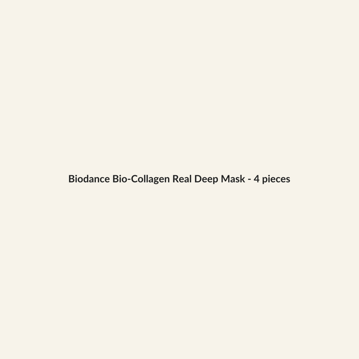 Biodance Bio-Collagen Real Deep Mask - 4 pieces - Lymo Maroc - Lymo Maroc