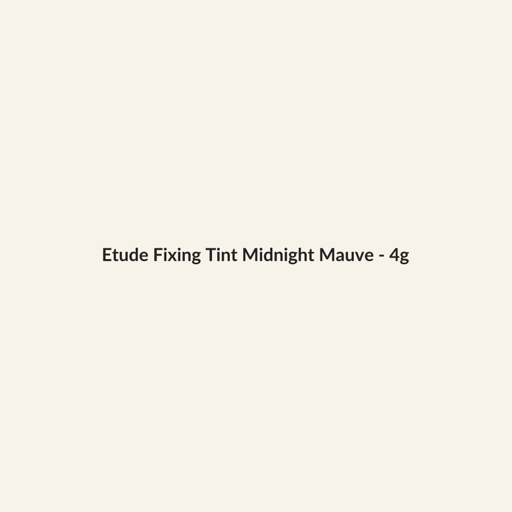 Etude Fixing Tint Midnight Mauve - 4g - Lymo Maroc