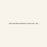 Mary & May Idebenone Blackberry Complex Serum - 30ml - Lymo Maroc