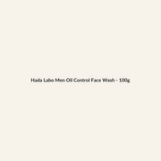 Hada Labo Men Oil Control Face Wash - 100g - Lymo Maroc
