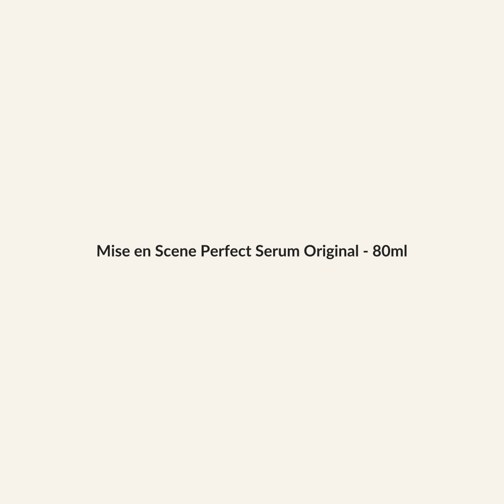Mise en Scene Perfect Serum Original - 80ml - Lymo Maroc