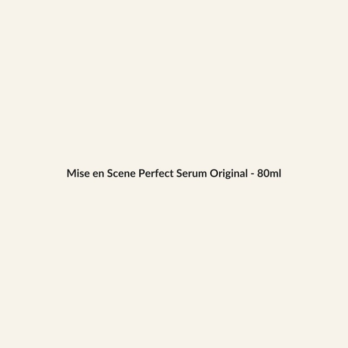 Mise en Scene Perfect Serum Original - 80ml - Lymo Maroc - Lymo Maroc