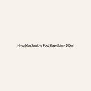 Nivea Men Sensitive Post Shave Balm - 100ml - Lymo Maroc