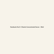 Numbuzin No.5+ Vitamin Concentrated Serum - 30ml - Lymo Maroc