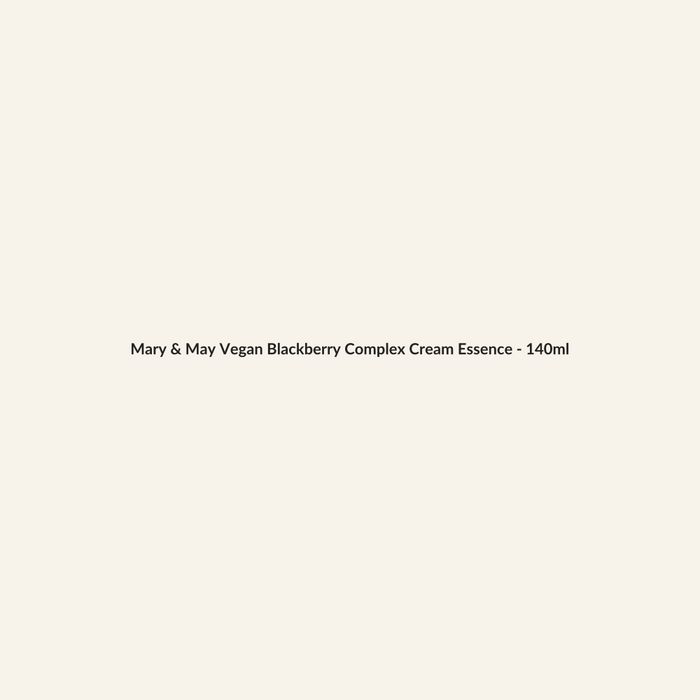 Mary & May Vegan Blackberry Complex Cream Essence - 140ml - Lymo Maroc - Lymo Maroc