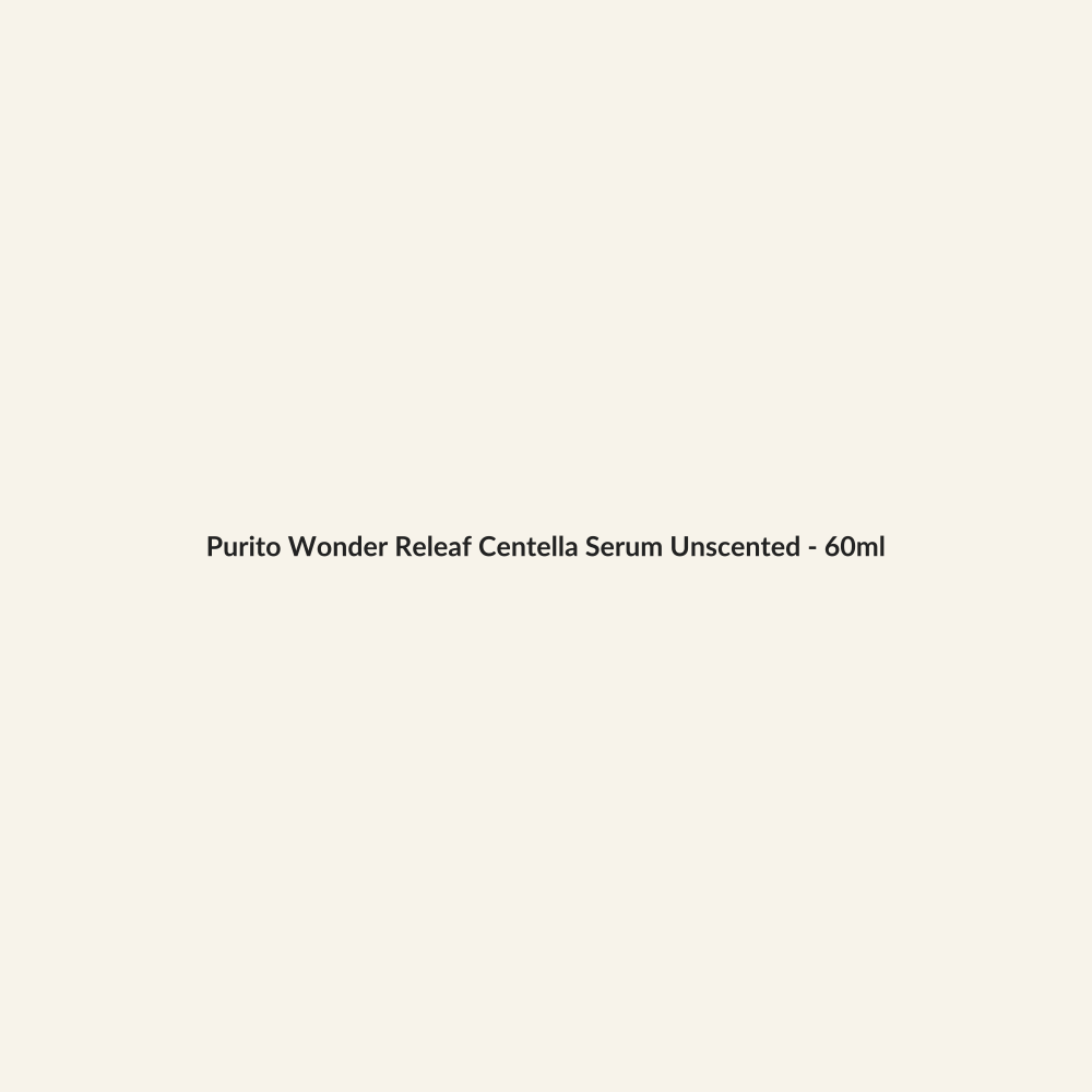 Purito Wonder Releaf Centella Serum Unscented - 60ml - Lymo Maroc