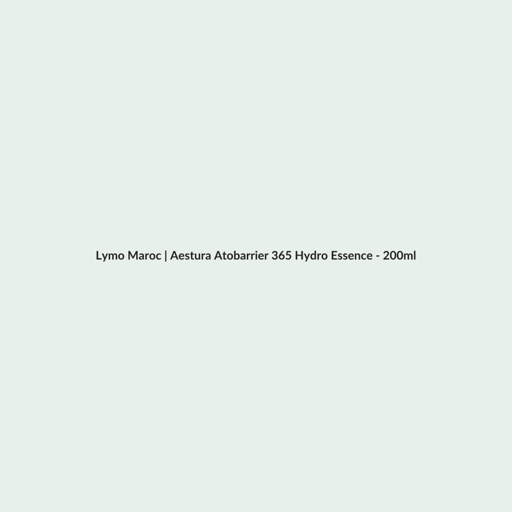 Aestura Atobarrier 365 Hydro Essence - 200ml routine - Lymo Maroc
