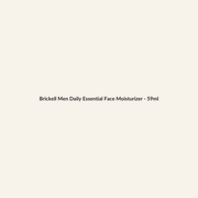 Brickell Men Daily Essential Face Moisturizer - 59ml - Lymo Maroc