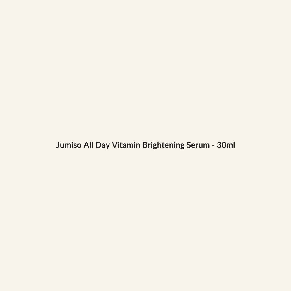 Jumiso All Day Vitamin Brightening Serum - 30ml - Lymo Maroc