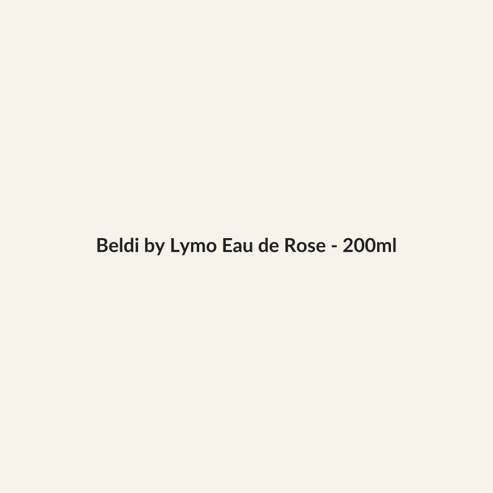 Beldi by Lymo Eau de Rose - 200ml - Lymo Maroc
