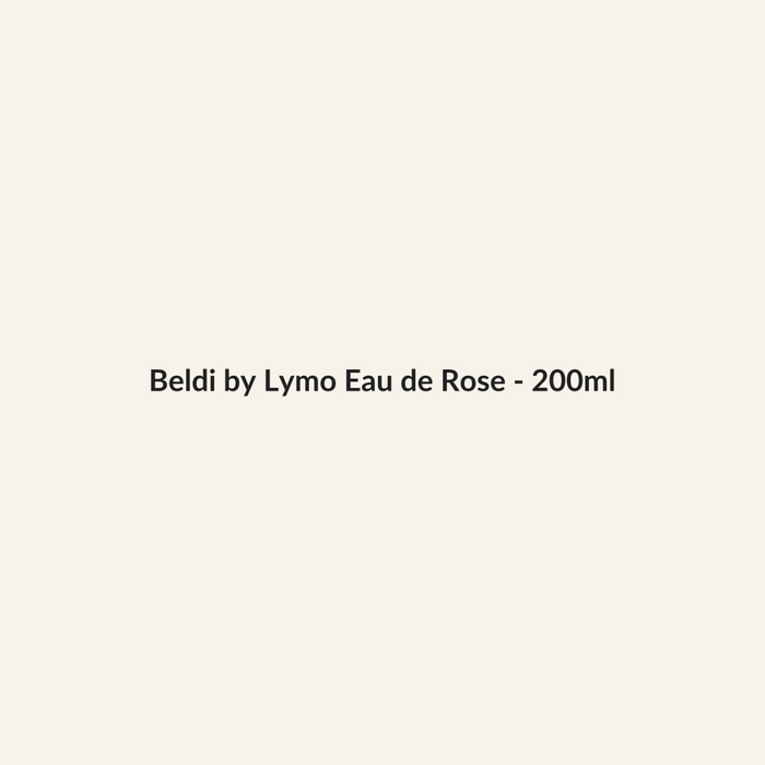 Beldi by Lymo Eau de Rose - 200ml - Lymo Maroc - Lymo Maroc