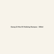 Daeng Gi Meo Ri Vitalizing Shampoo - 500ml - Lymo Maroc