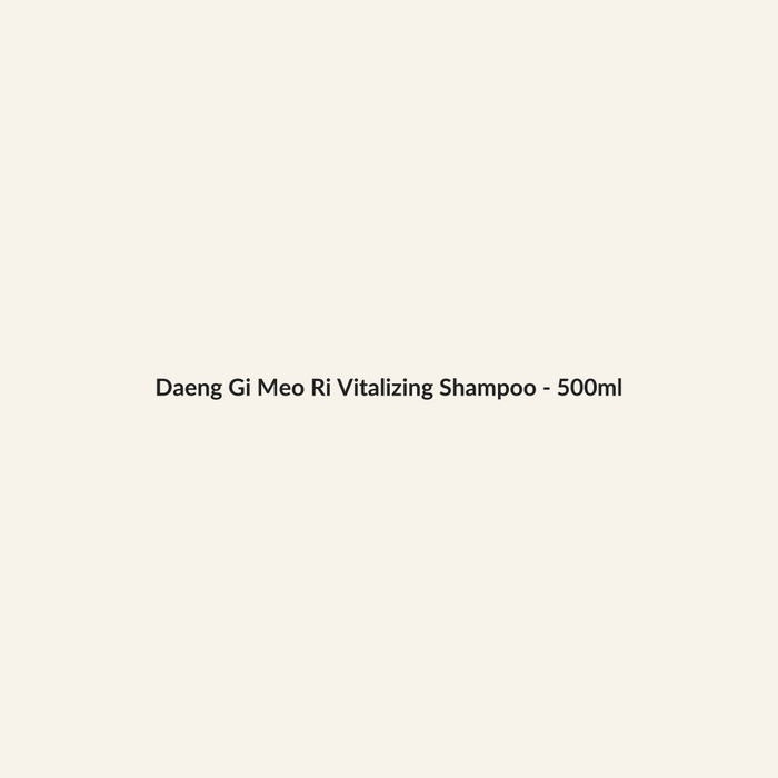 Daeng Gi Meo Ri Vitalizing Shampoo - 500ml - Lymo Maroc - Lymo Maroc