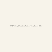KUNDAL Honey & Macadamia Treatment Cherry Blossom - 500ml - Lymo Maroc