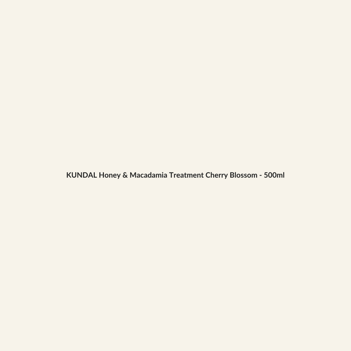 KUNDAL Honey & Macadamia Treatment Cherry Blossom - 500ml - Lymo Maroc - Lymo Maroc