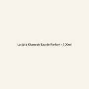 Lattafa Khamrah Eau de Parfum - 100ml - Lymo Maroc