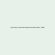 Nivea Men Sensitive Post Shave Balm - 100ml routine - Lymo Maroc
