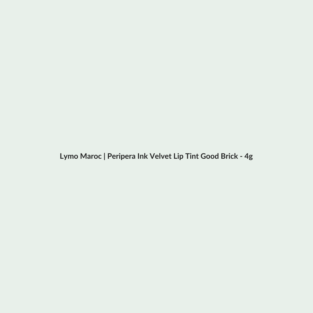 Peripera Ink Velvet Lip Tint Good Brick - 4g routine - Lymo Maroc