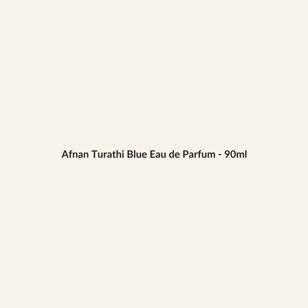 Afnan Turathi Blue Eau de Parfum - 90ml - Lymo Maroc