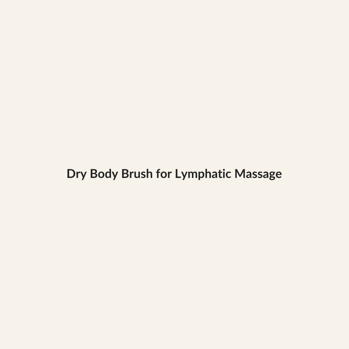Dry Body Brush for Lymphatic Massage - Lymo Maroc - Lymo Maroc