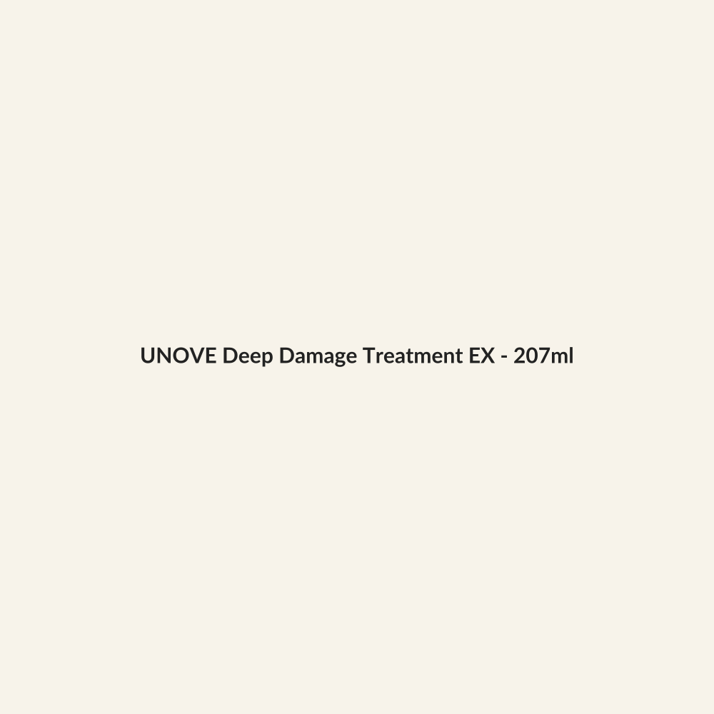 UNOVE Deep Damage Treatment EX - 207ml - Lymo Maroc