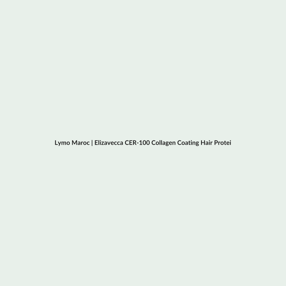 Elizavecca CER-100 Collagen Coating Hair Protein Treatment - 100ml routine - Lymo Maroc