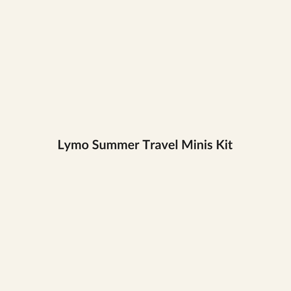 Lymo Summer Travel Minis Kit - Lymo Maroc