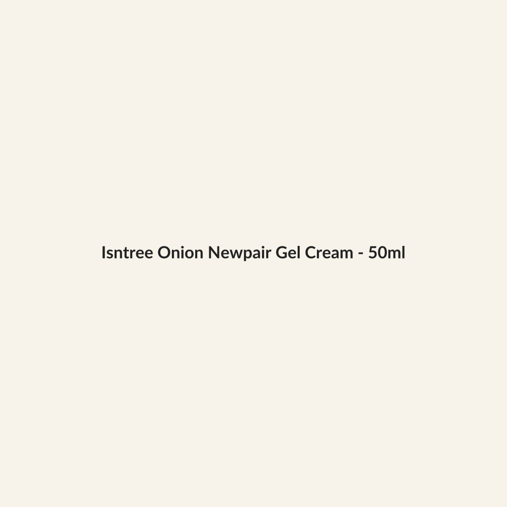 Isntree Onion Newpair Gel Cream - 50ml - Lymo Maroc