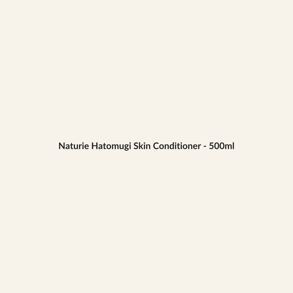 Naturie Hatomugi Skin Conditioner - 500ml - Lymo Maroc