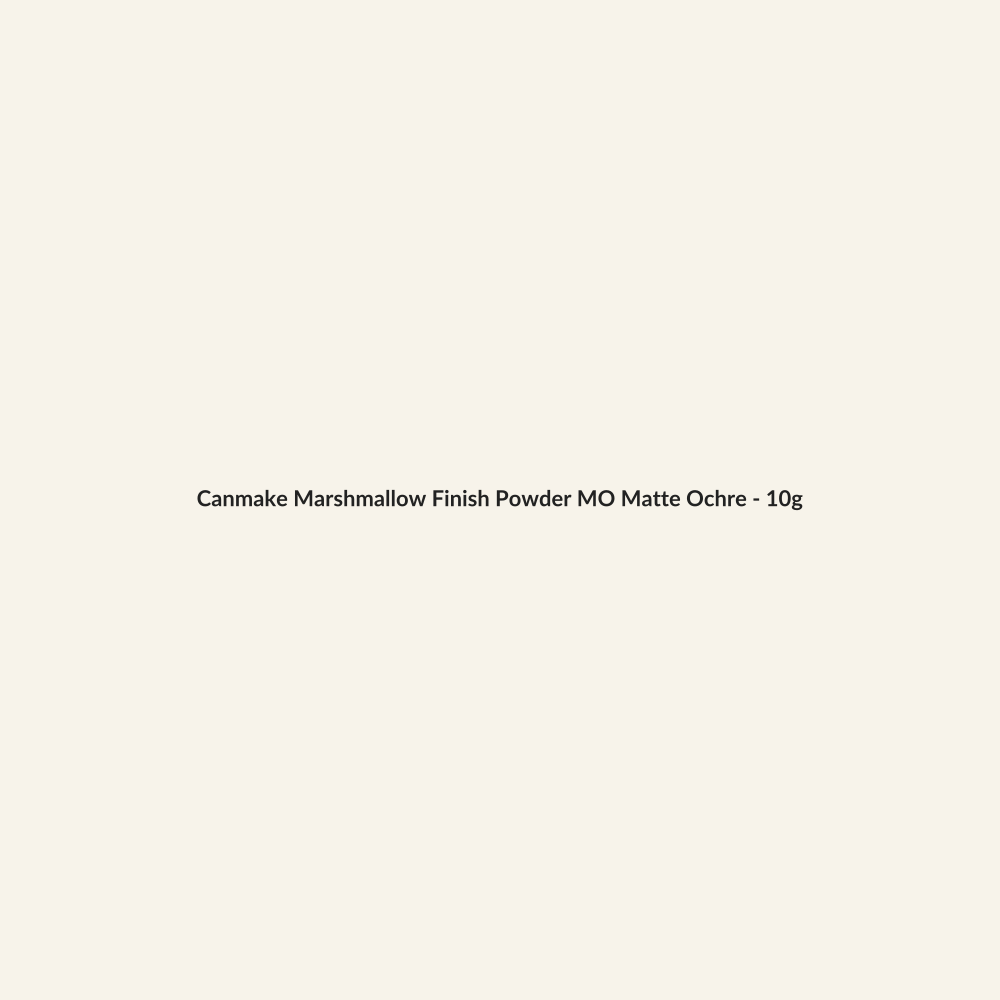 Canmake Marshmallow Finish Powder MO Matte Ochre - 10g - Lymo Maroc