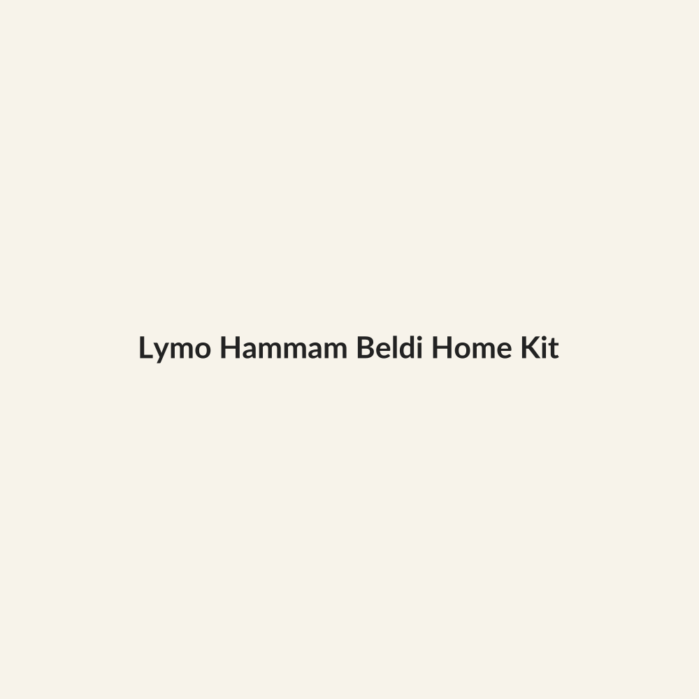 Lymo Hammam Beldi Home Kit - Lymo Maroc