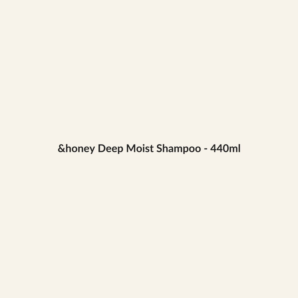 &honey Deep Moist Shampoo - 440ml - Lymo Maroc
