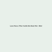 Phlur Vanilla Skin Body Mist - 88ml routine - Lymo Maroc