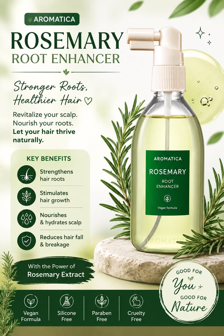 Aromatica Rosemary Root Enhancer - 100ml - Lymo Maroc