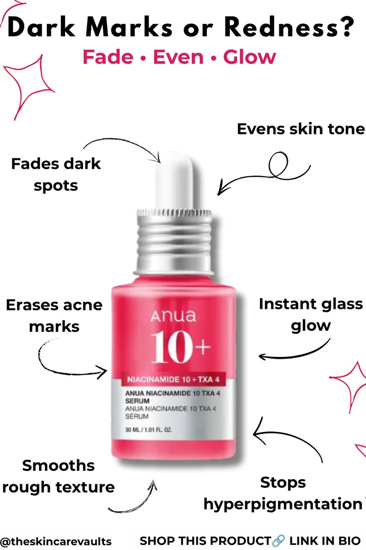 Anua Niacinamide 10% + TXA 4% Serum - 30ml - Lymo Maroc